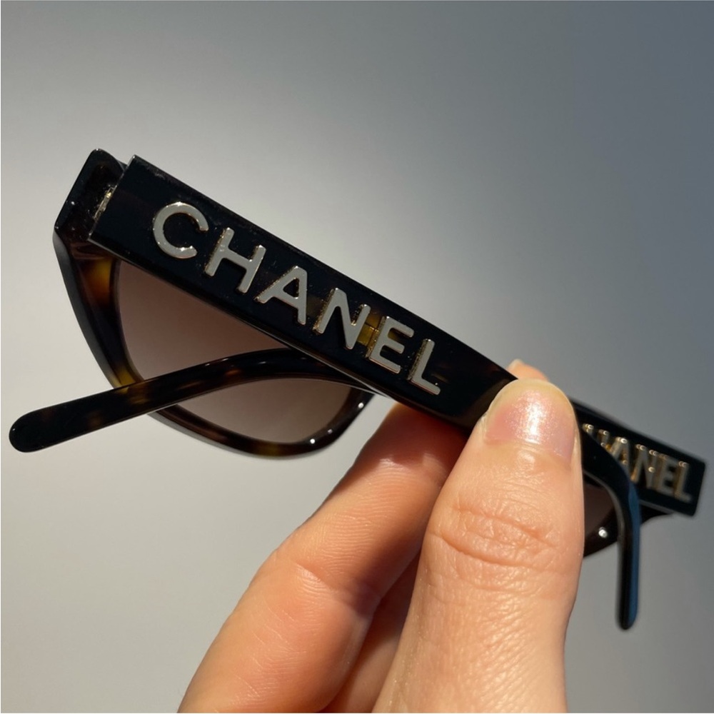 New Rare CHANEL Sunglasses Rectangle A71280 - Picture 6 of 16